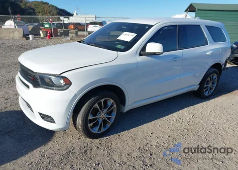 2019 Dodge Durango Gt Plus Awd from USA, damaged, VIN 1C4RDJDG6KC557408